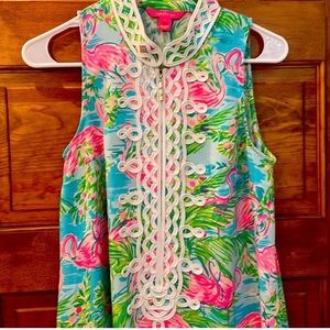 Lilly Pulitzer Flamingo Shift Dress